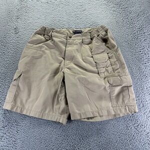 5.11 Tactical Shorts Men's 36 Brown Polyester Cargo Travel Utility Workwear
